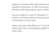Windows 10即将寿终正寝 微软向更多用户推送全屏广告