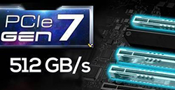 PCIe 7.0 草案发布  x16速度可达512GB/s