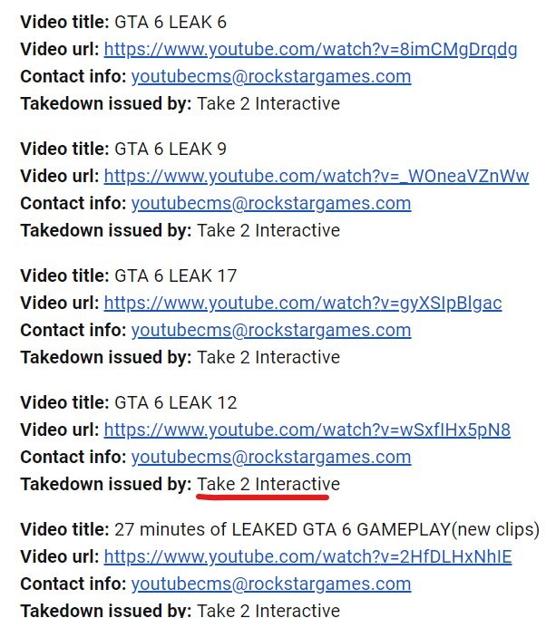 《GTA6》泄露视频开始删除  泄露源自R星多伦多