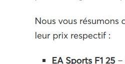 坤哥爆料：《EA SPORTS F1 25》5月30日发售