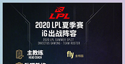 iG电子竞技俱乐部英雄联盟分部2020LPL夏季赛名单