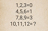 还有这种操作第57关攻略  10,11,12=