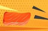 《美食掉落大师》通过移动让食物都掉到碗里面