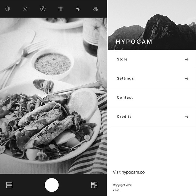 应用日推荐 用黑白滤镜帮照片加点格调《Hypocam》