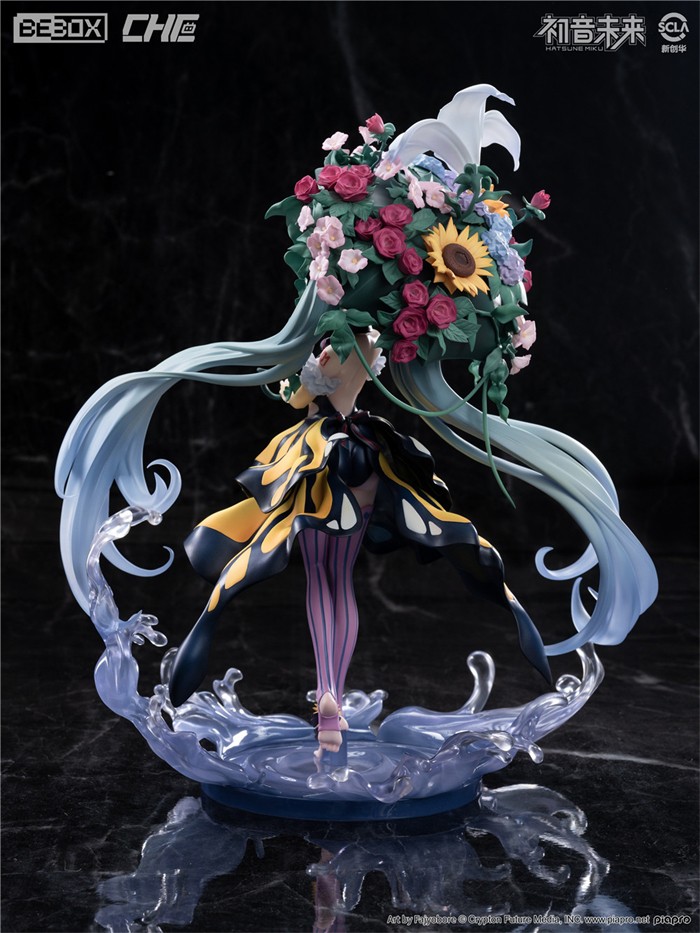 潮趣：初音未来 凤尾蝶Ver. 1/7手办  Apex-Toys