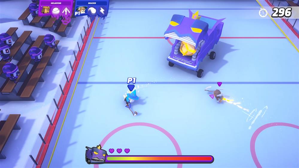 冰球对战派对游戏《冰球大莽斗》现已在Steam平台正式发售
