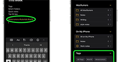 iOS 15备忘录小技巧  创建标签便于归类
