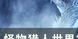《怪物猎人世界》霜翼风漂龙怎么打 霜翼风漂龙任务攻略
