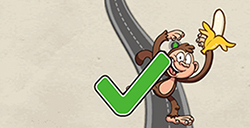脑力达人第20关攻略  帮助猴子过马路