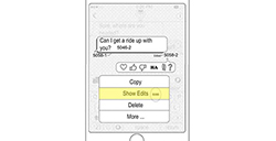 苹果新iMessages专利：对已发送消息重新编辑