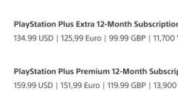 索尼PS+三个档位的年费会员均涨价9月6日起正式实行