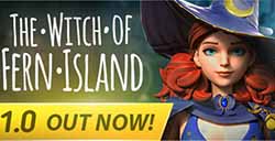 《弗恩岛上的女巫》上线Steam经营探索战斗冒险