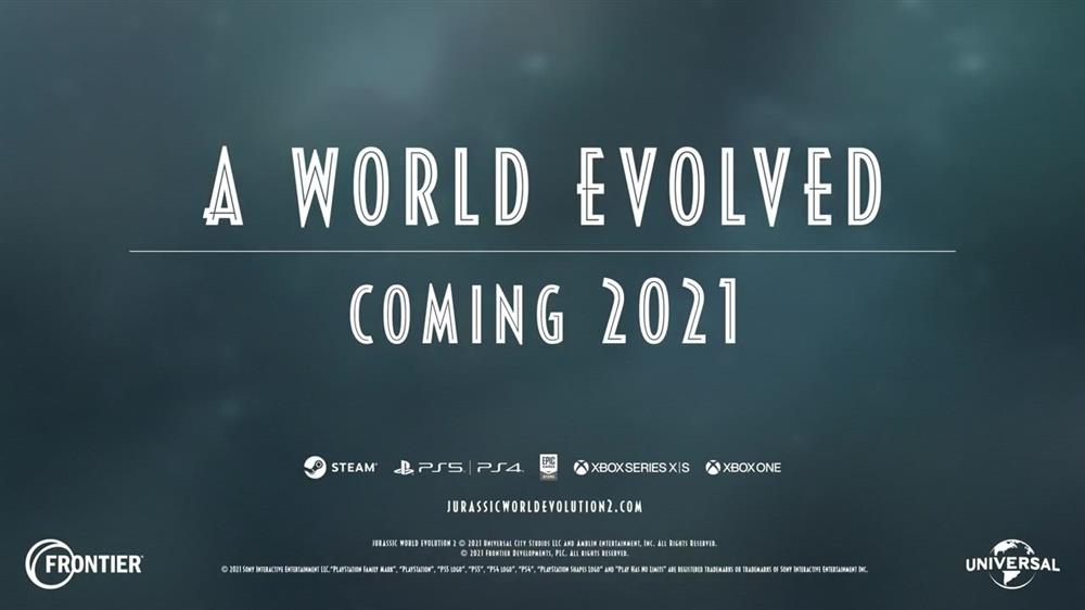 设施建造类游戏《侏罗纪世界：进化2》公布   将于2021年内推出