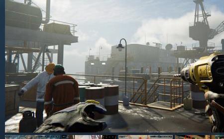 海上钻井平台运营模拟游戏 《Oil Rig Simulator》攻略——Steam页面公布