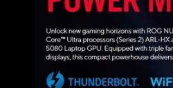 ROG NUC 2025迷你游戏PC上架 售价24999元