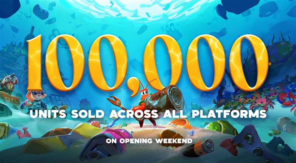 发售仅四天 类魂游戏《蟹蟹寻宝奇遇》销量已超10万