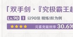 原神究极霸王超级魔剑适合谁 究极霸王超级魔剑可以给娜维娅使用吗