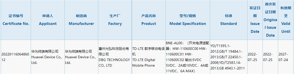 华为4G新机通过国家3C质量认证入网-1.png