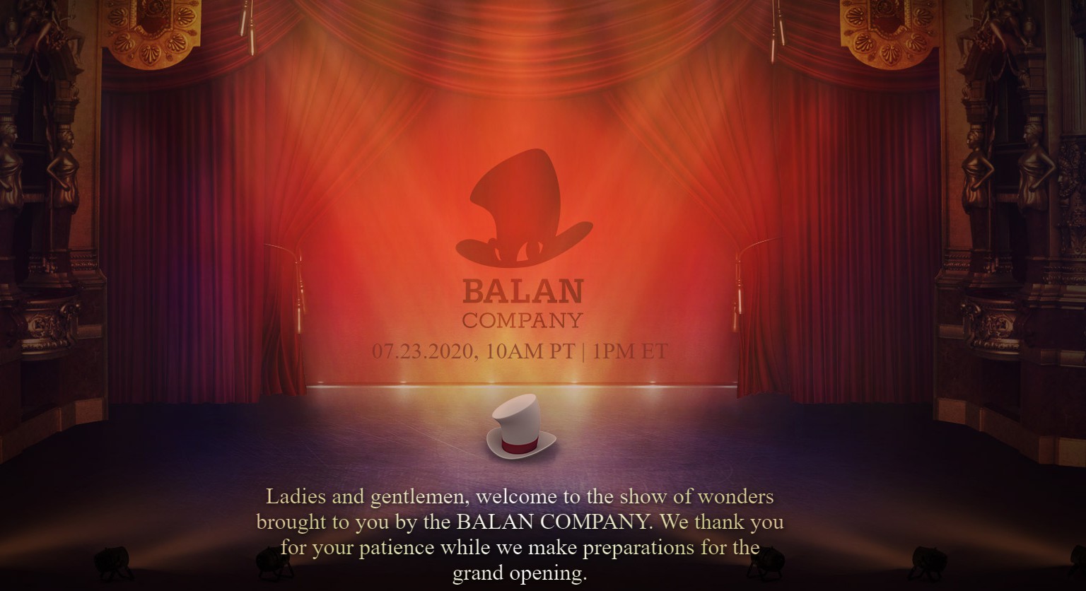 SE最新动作游戏品牌“Balan Company”官网更新 明日公开新消息