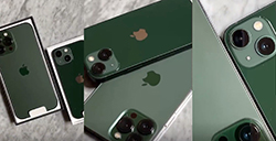 iPhone 13系列新配色苍岭绿色实机图  提前开箱一览