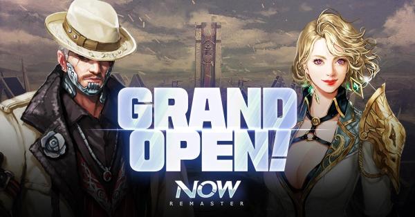 科幻风MMORPG《Now Remaster》韩国安卓上架
