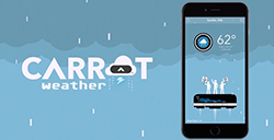 应用日推荐 更专业的天气影像功能《Carrot Weather》