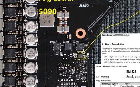 华硕ROG夜神RTX 5090隐藏功能曝光！内置陀螺仪芯片监测显卡角度