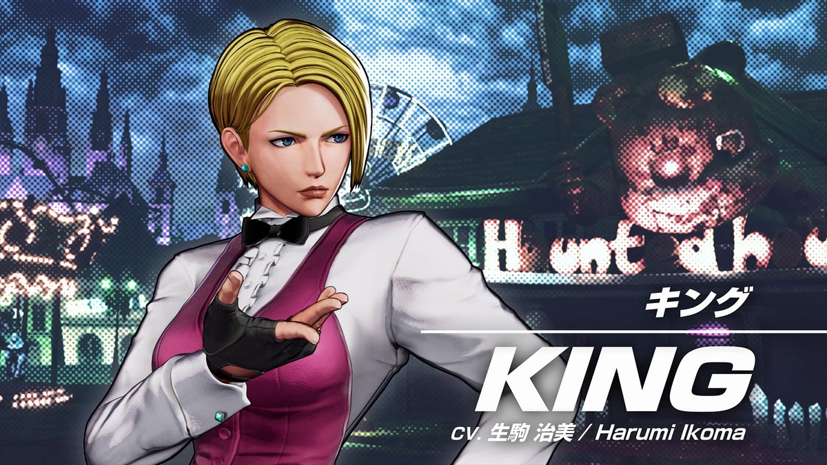 《拳皇15》角色预告：泰拳使用者King亮相