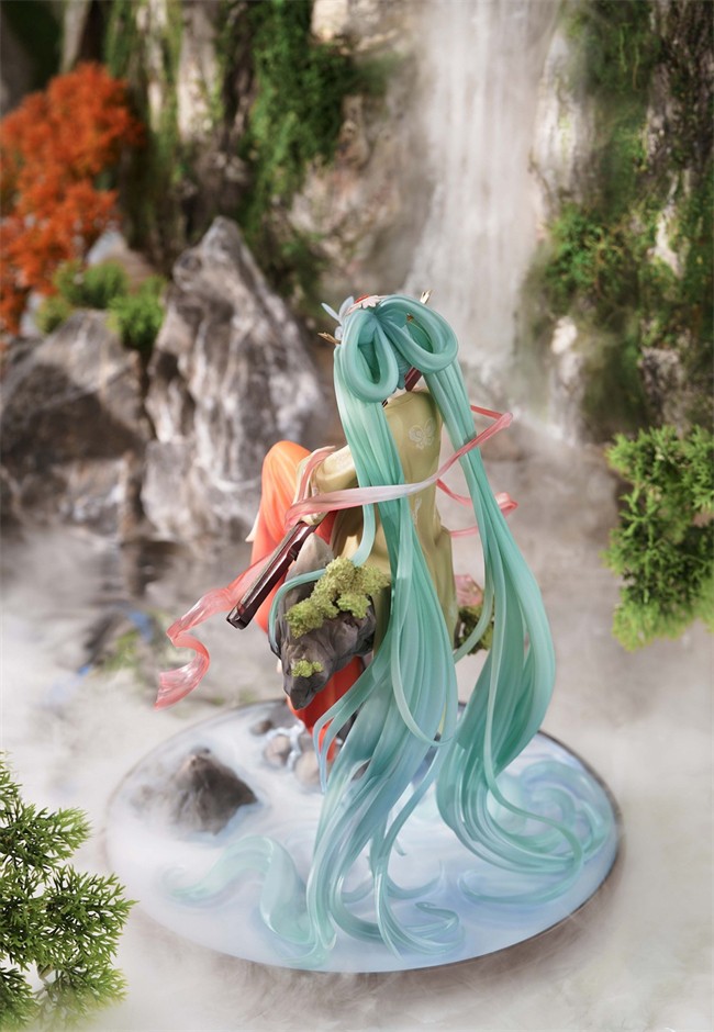 潮趣：初音未来 高山流水 Ver.1/7手办 高山流水遇初音