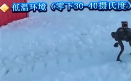 六足机器狗在南极上班 运输、开路双管齐下