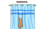 疯狂脑洞第4关攻略  帮助猫咪拆家