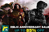开发商Relic25周年特惠  将在Steam平台开启