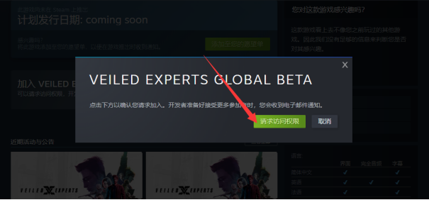 《VEILED EXPERTS》B测下载预约配置详解免费加速器推荐771.png