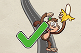 脑力达人第20关攻略帮助猴子过马路
