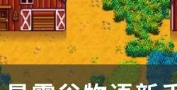 《星露谷物语》新手酿酒流前期怎么准备 新手酿酒流前期准备攻略