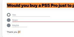 IGN投票结果显示：2/3玩家明确表示不会为《GTA6》购买PS5Pro