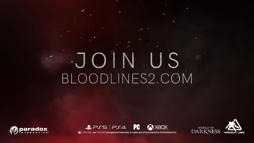 《猩红节点》与《吸血鬼：避世血族2》确认登PC/PS4/PS5平台