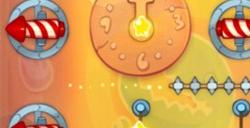 割绳子玩穿越石器时代第14关攻略