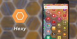 应用日推荐  能帮你按颜色归类 App 的桌面《六边形桌面Hexy Launcher》