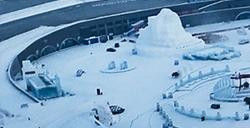 《和平精英》携手史上最大规模的哈尔滨冰雪大世界，打造1500平特种兵现实极寒乐园！