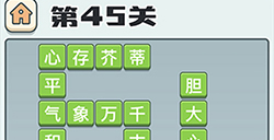 成语打江山第45关答案  成语打江山答案45关