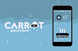 应用日推荐 话唠的天气预报《CARROT Weather》