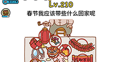 脑洞大大大第210关攻略  春节我应该带些什么回家呢