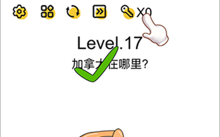 脑洞无限开第17关攻略  加拿大在哪里