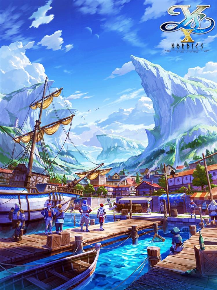 《伊苏10》新游戏概念图公布 展示港口城市卡纳克