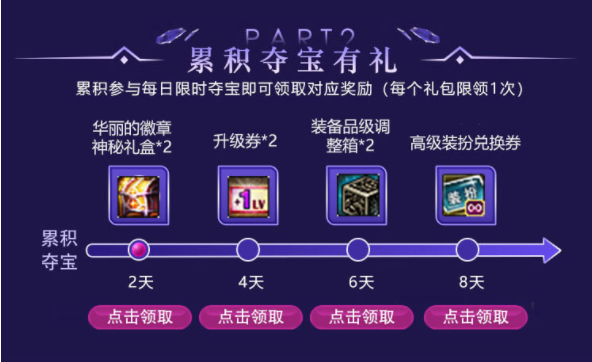 DNF开展夺宝福利季活动，上皮皮蟹免费领取丰厚奖励644.png
