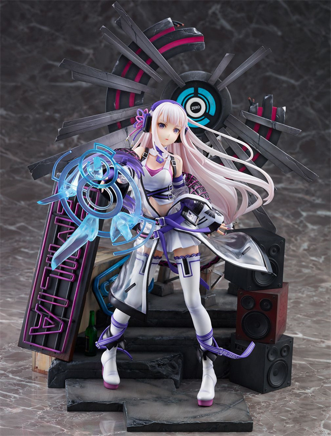 潮趣《Re：从零开始》爱蜜莉雅 霓虹都市Ver.1/7手办  别再延期求求了