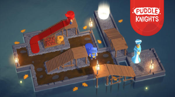 全新益智游戏《Puddle Knights》发售日公开