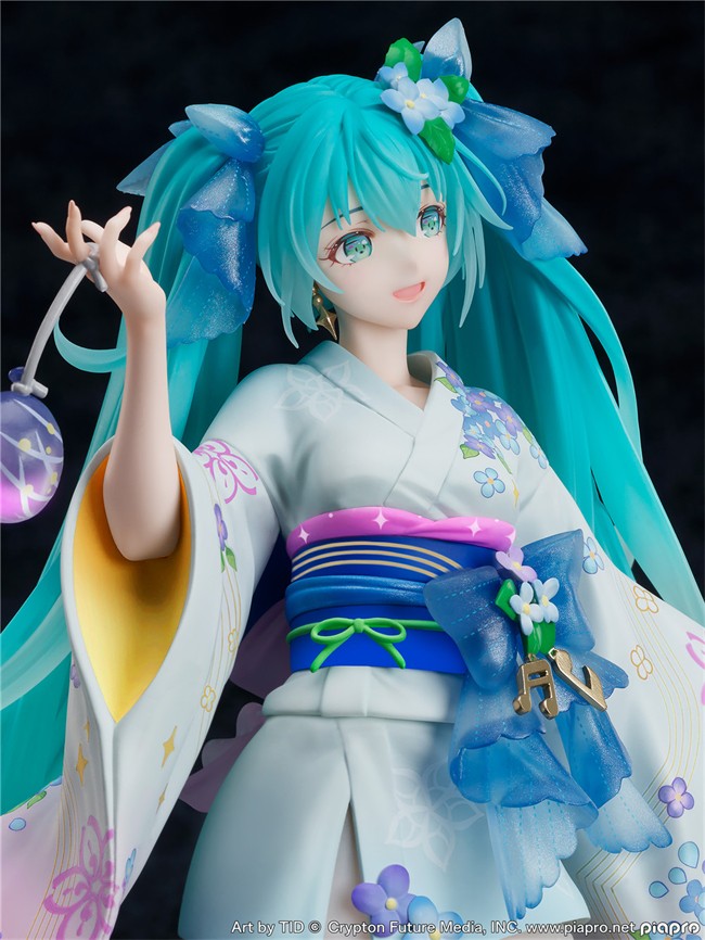 潮趣：初音未来 夏日花火Ver. 1/7手办  短打浴衣别具风情