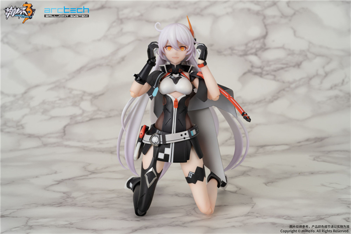 潮趣：《崩坏3》琪亚娜 天穹游侠Ver. 1/8可动模型  APEX-TOYS  ARCTECH可动系列新品